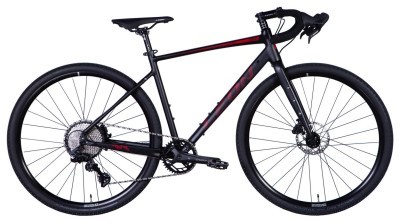 Велосипед AL 28&quot; Leon GR-90 HDD рама-M&quot; чорний з червоним (матовий) 2024