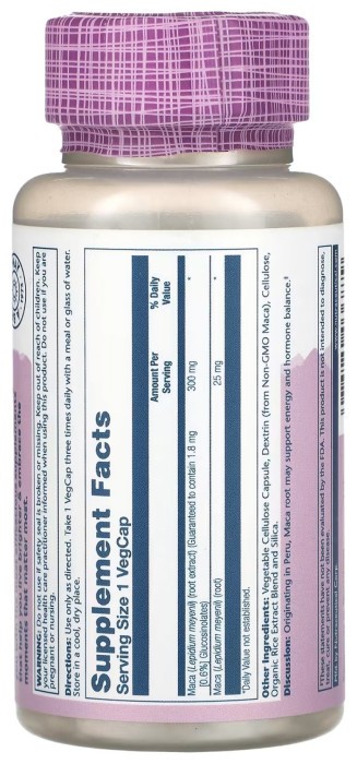 Maca Root Extract 300mg - 60 vcaps