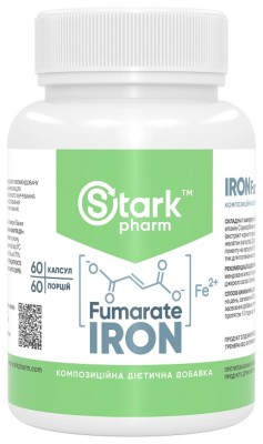 Iron Fumarate 50mg - 60 caps