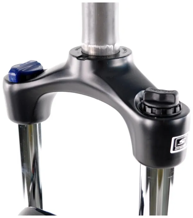 Вилка SR Suntour 26 XCM DISK, 1-1/8'x260мм, ход: 120мм, черная