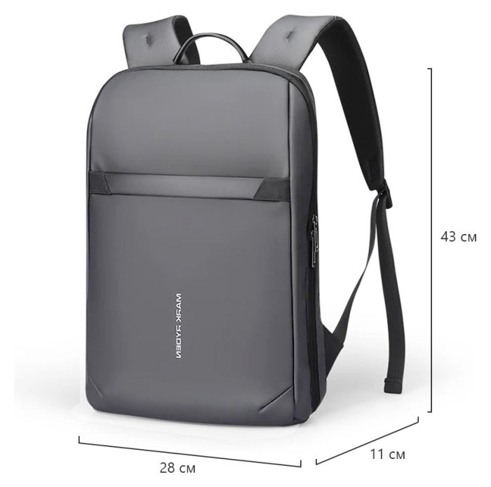 Рюкзак Mark Ryden Aerux MR1113 Gray, укр, укр