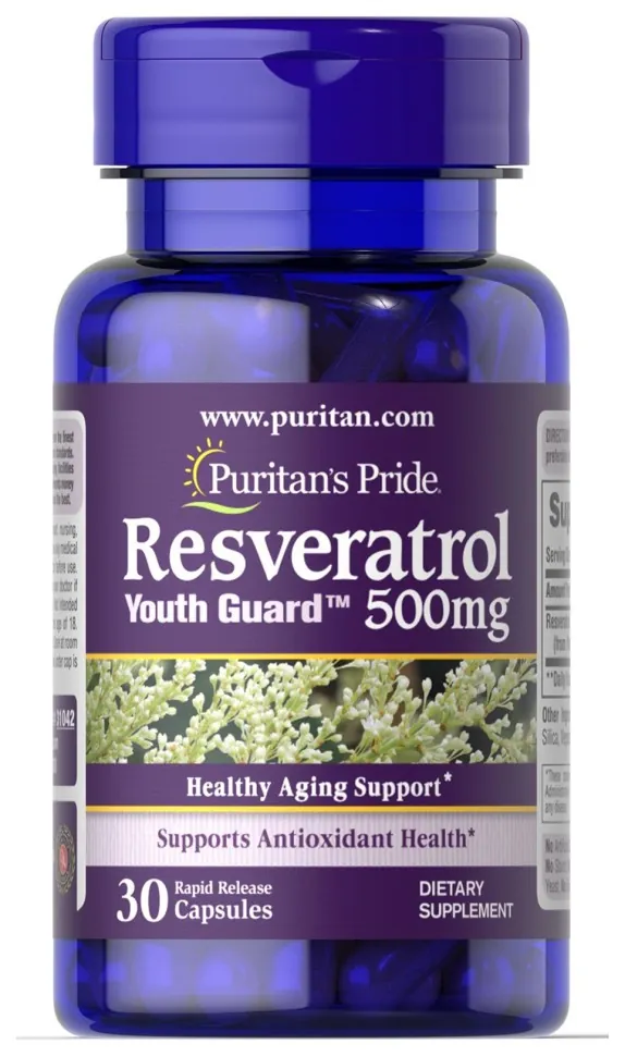 Resveratrol 500 mg - 30 caps (DSN_2023-10-6442)