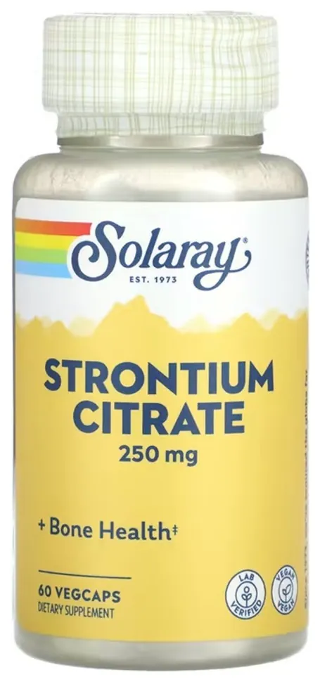 Strontium Citrate 250mg - 60 vcaps (DSN_2023-10-6784)