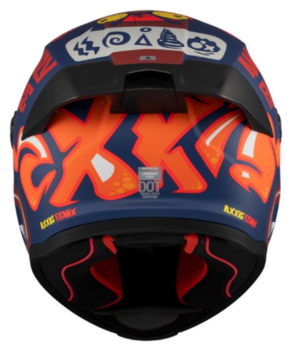 Мотошолом AXXIS FENIX ANGRY FACE C5 Matt