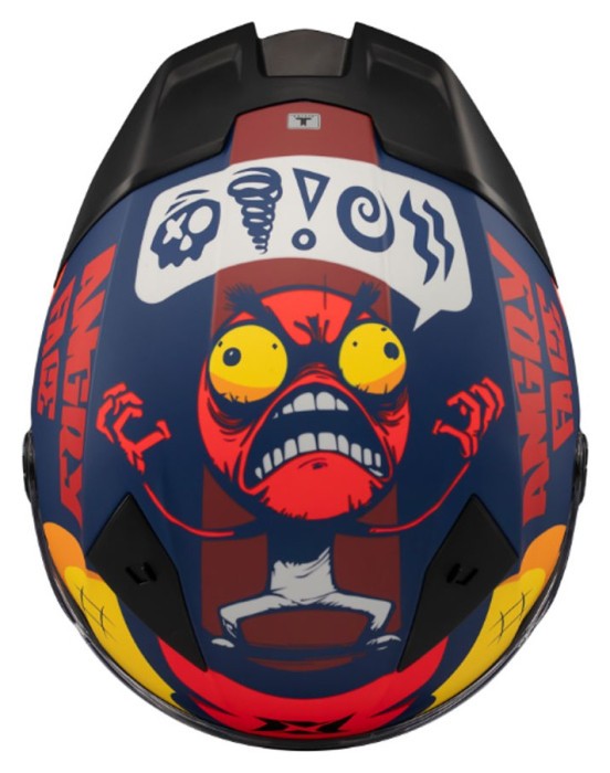 Мотошолом AXXIS FENIX ANGRY FACE C5 Matt