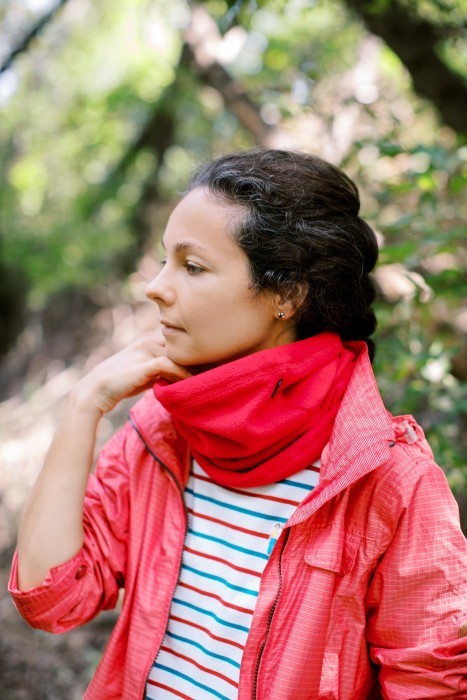 Пов'язка флісова Tribe Neck Warmer T-KF-0019 OS, red, укр, укр