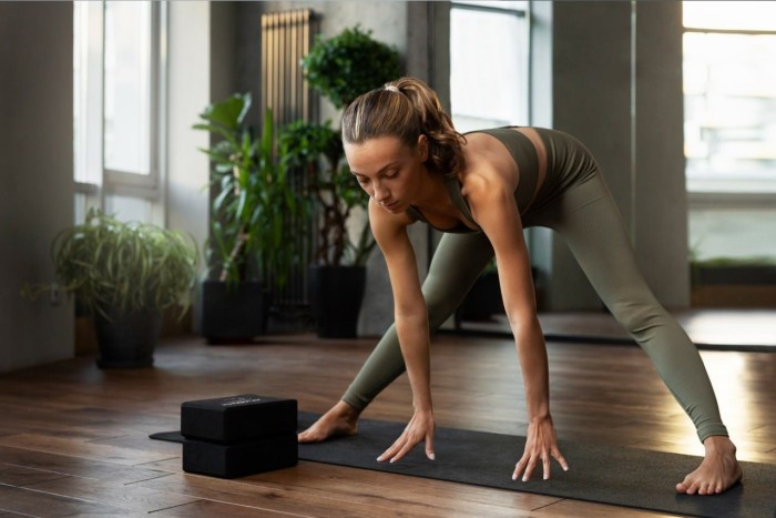 Блоки для йоги 2шт. (пара) PowerPlay 4006 Yoga Brick EVA Черные