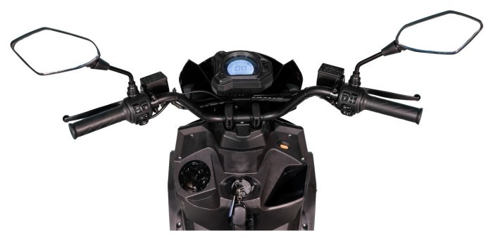 Электроскутер ATLAS Fox Box 2000W Cyan Blue