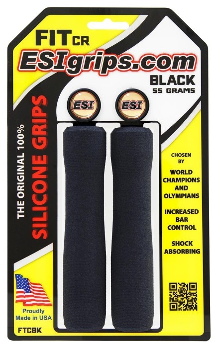 Гріпси ESI Fit CR Black (чорні), укр, укр