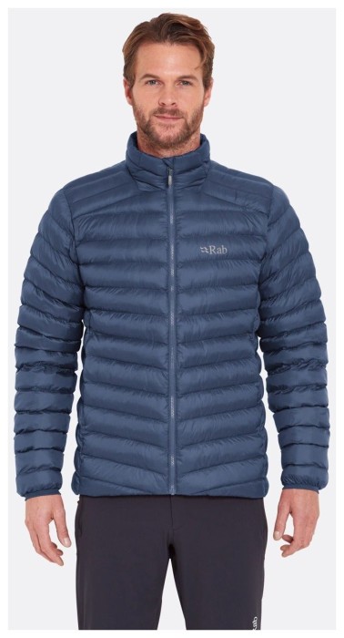 Куртка утеплена чоловіча Rab Cirrus Jacket, Tempest Blue