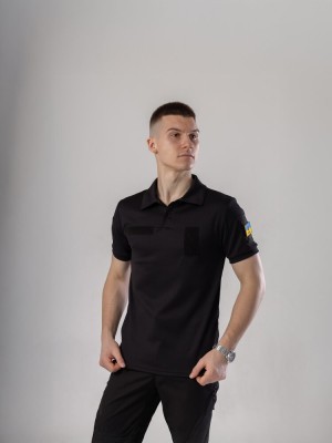 Милитари футболка кулмакс черная мужская Pobedov Recon