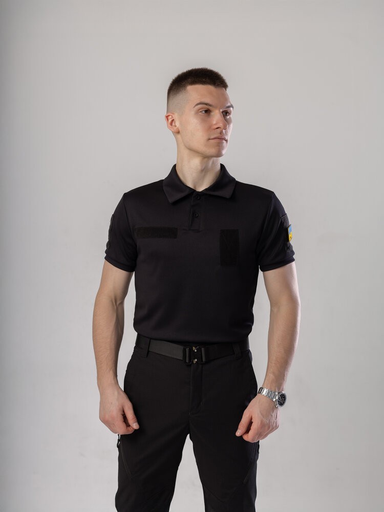 Милитари футболка кулмакс черная мужская Pobedov Recon