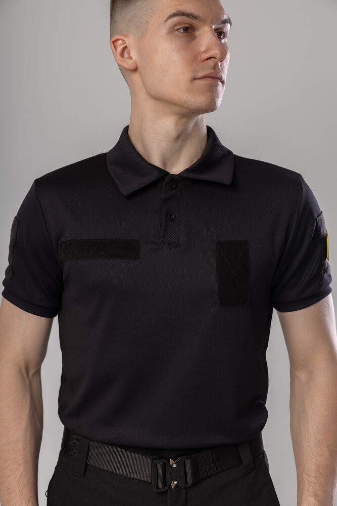 Милитари футболка кулмакс черная мужская Pobedov Recon