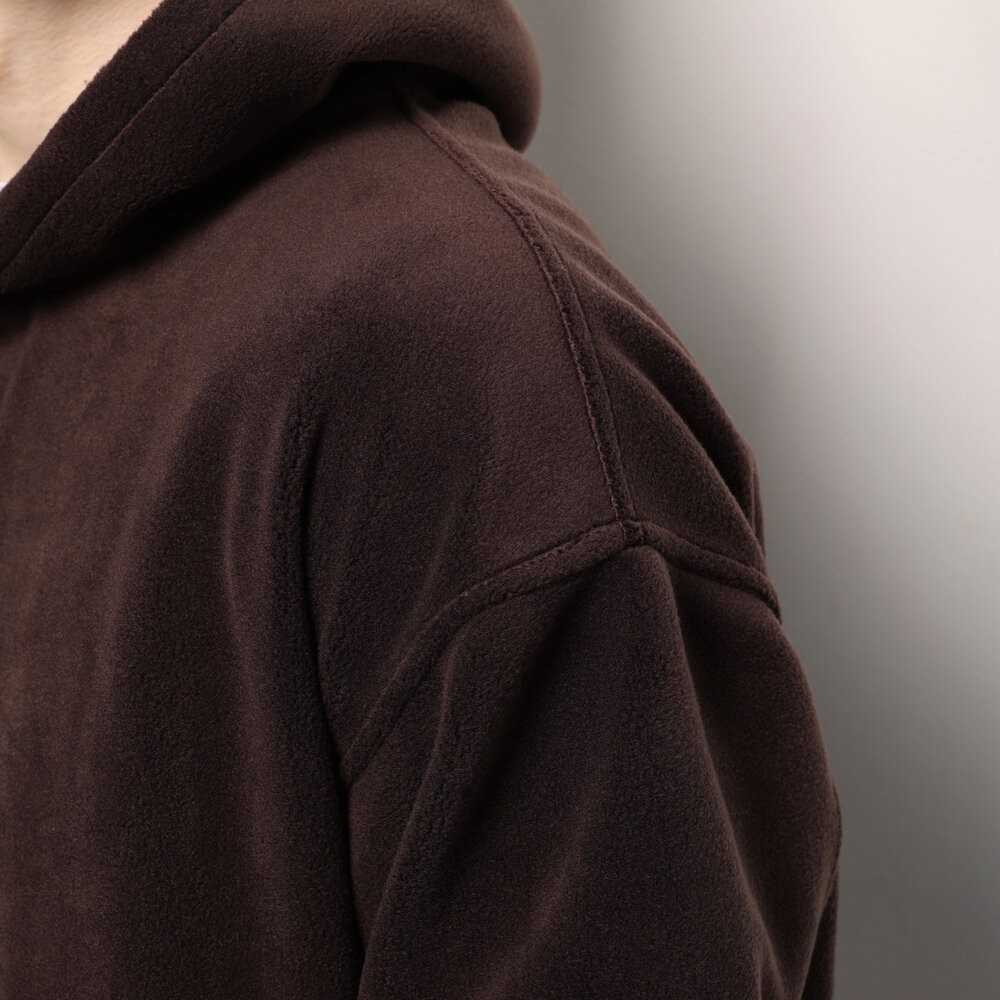 Флисовый мужской зимний костюм Pobedov Mariot. Темно-шоколадный мужской флисовый костюм