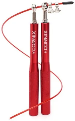 Скакалка швидкісна для кросфіту Cornix Speed Rope XR-0158 Red