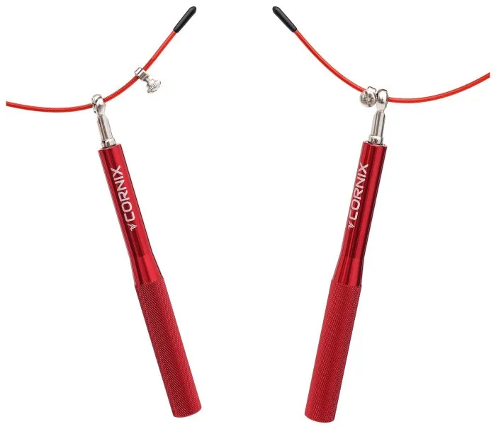 Скакалка швидкісна для кросфіту Cornix Speed Rope XR-0158 Red