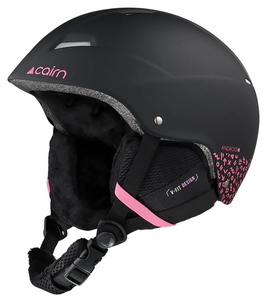 Cairn шолом Android Graphic Jr mat black-pink 48-50, укр, укр