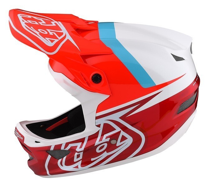 Вело Шолом TLD D3 FIBERLITE HELMET [Slant Red] L, укр, укр