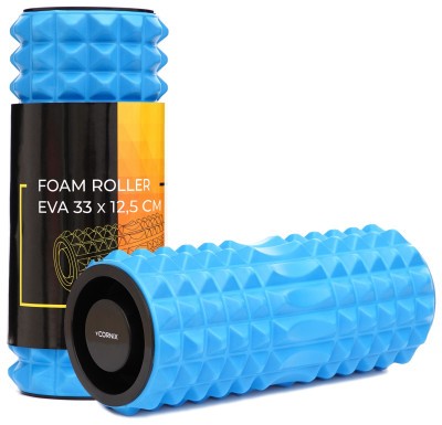 Масажний ролик Cornix EVA 33 x 12.5 см (валик, роллер) XR-0340 Blue
