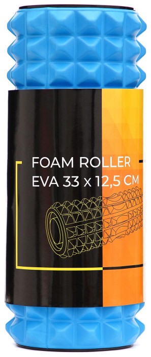 Масажний ролик Cornix EVA 33 x 12.5 см (валик, роллер) XR-0340 Blue