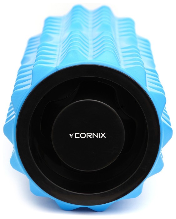 Масажний ролик Cornix EVA 33 x 12.5 см (валик, роллер) XR-0340 Blue