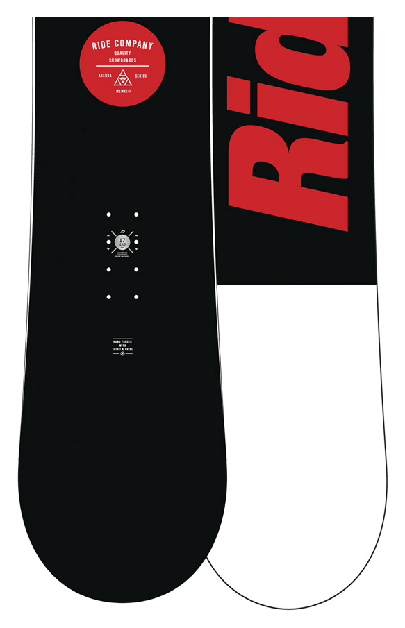 Сноуборд Ride Agenda 159 Black/Red/White (12A0025.1.1.)