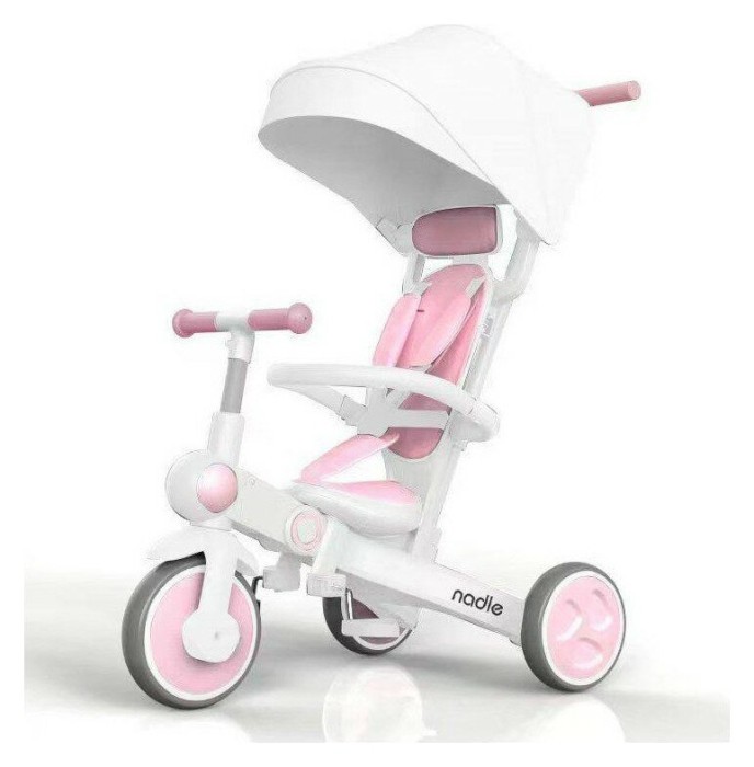 Tri-cycle Nodle A7 white-pink, укр, укр