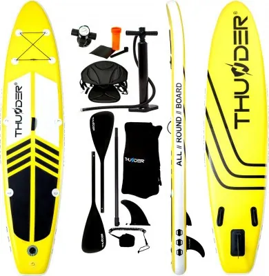 Надувная доска SUP (Сапборд) THUNDER COAST YELLOW 320