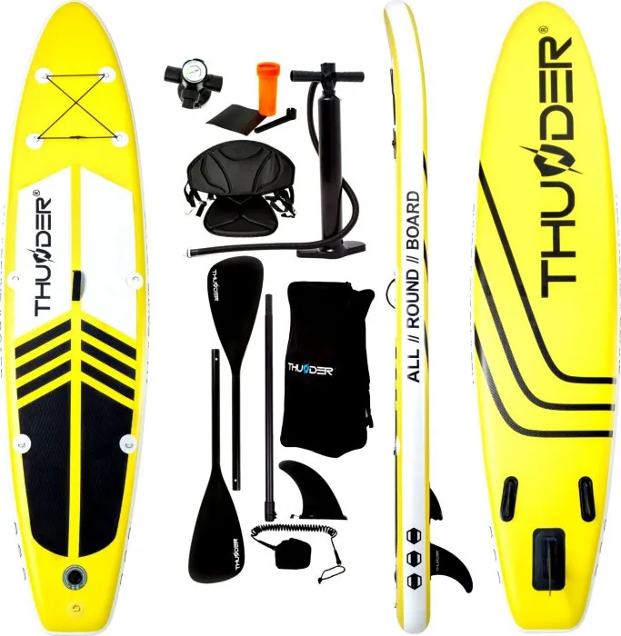 Надувная доска SUP (Сапборд) THUNDER COAST YELLOW 320