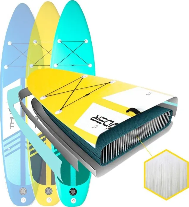Надувная доска SUP (Сапборд) THUNDER COAST YELLOW 320