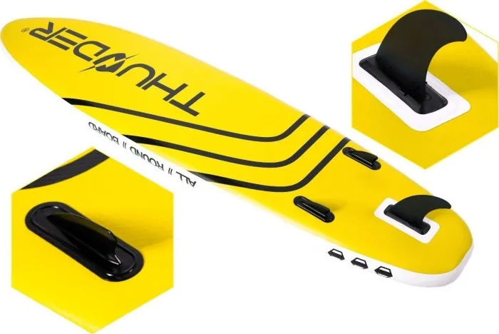 Надувная доска SUP (Сапборд) THUNDER COAST YELLOW 320
