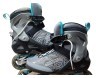 Ролики Rollerblade MACROBLADE 84 ALU W Black Light Blue, укр Фото - 2