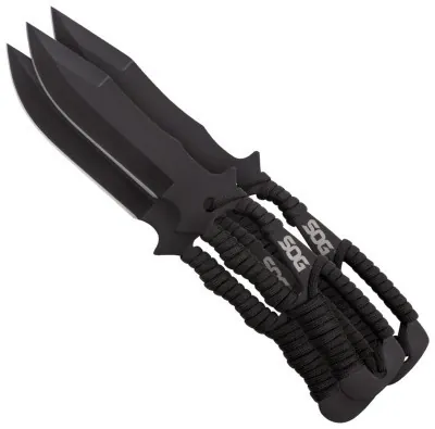 Набір ножів SOG Throwing Knives, Paracord Wrapped Sheath