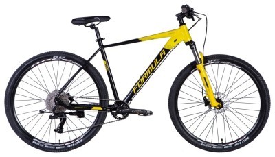 Велосипед AL 29" Formula ZEPHYR 1.0 AM HDD рама-" 2024 (черно-серебристый)