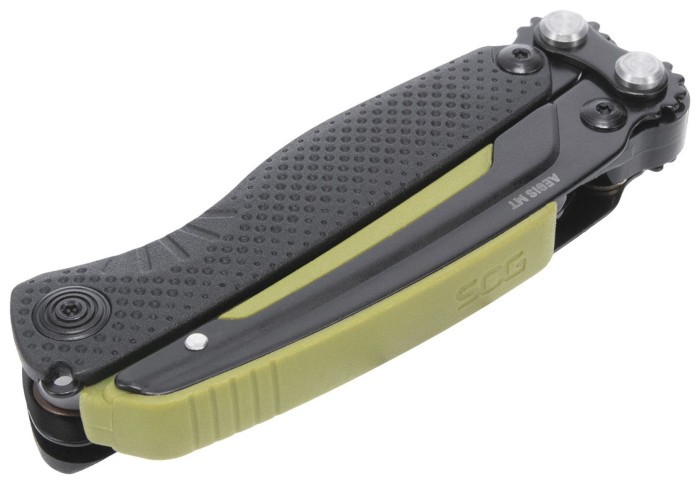 Мультитул SOG Aegis MT, Black/Moss