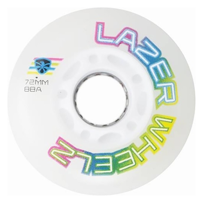 Колесо для роликів, що світяться Flying Eagle Lazerwheelz-Sparkle фіолетові 72 мм, укр, укр