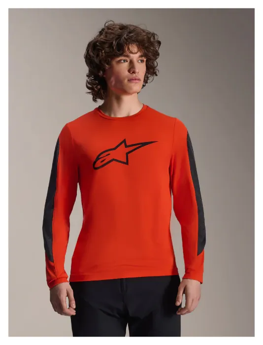 Джерси Alpinestars A-DURA ASTAR LS JERSEY SPICY ORNGE, L
