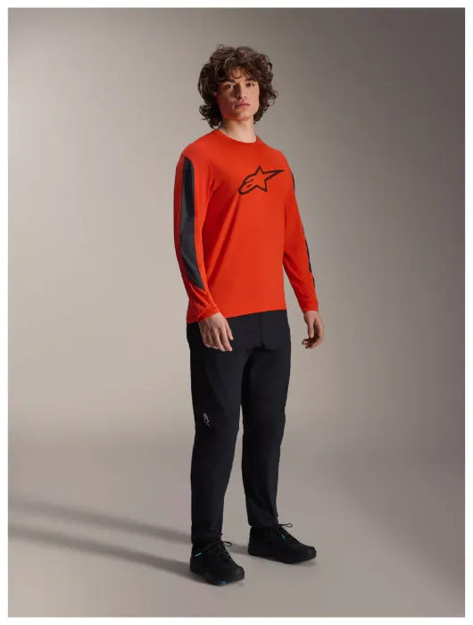 Джерси Alpinestars A-DURA ASTAR LS JERSEY SPICY ORNGE, L