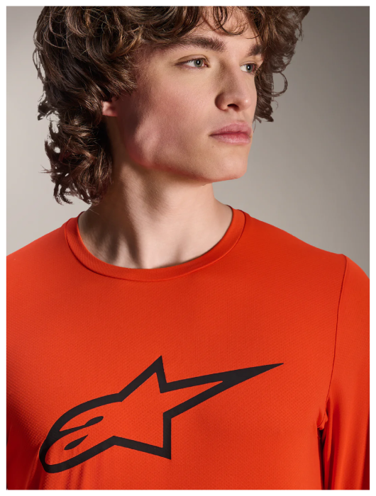 Джерси Alpinestars A-DURA ASTAR LS JERSEY SPICY ORNGE, L