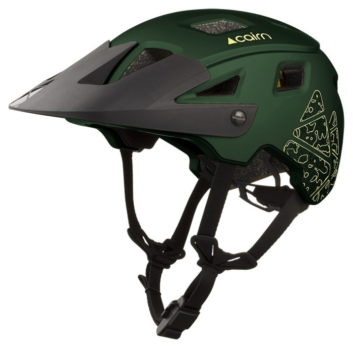 Велошолом Cairn Magma mat metallic-khaki, укр, укр