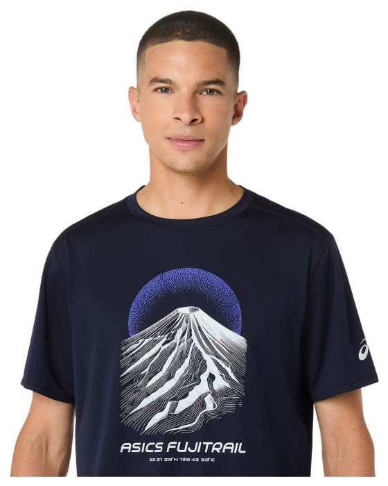 Футболка для бега Asics (2011D527) FUJITRAIL LOGO SS TOP 2026