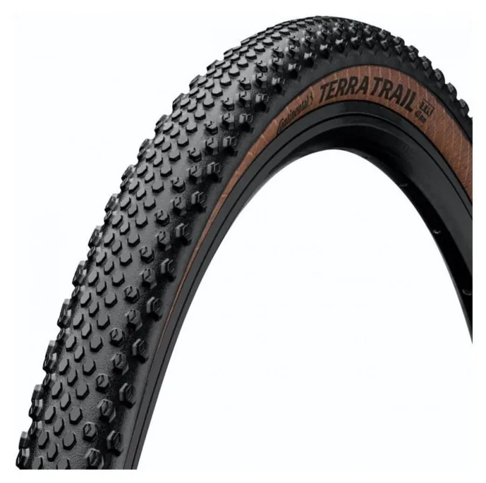 Покришка безкамерна Continental Terra Trail ShieldWall 28" | 700 x 35C | 28 x 1.35 чорна/кремова, складна, skin