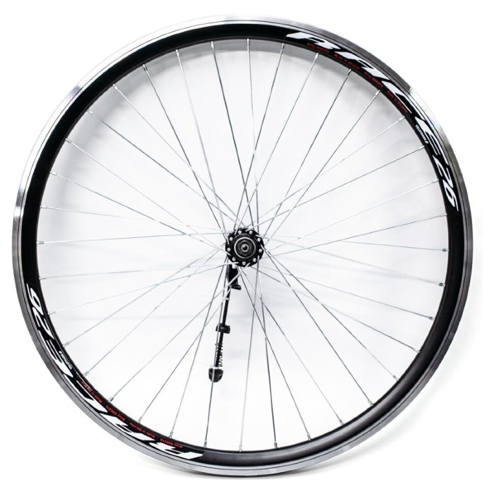 Колесо пров. VLT 29" AL 36H двуст. черн.; Втулка SHUNFENG SF-A221F Vbr, цвет черный, на пром. подшипниках.