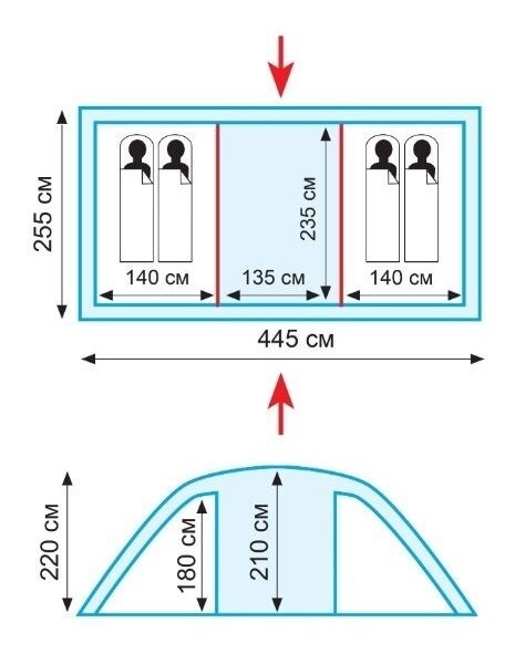 Палатка Tramp Eagle 4 (v2)