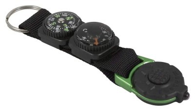 Munkees 1084 брелок-фонарик Multipurpose Key Fob NEW grass green