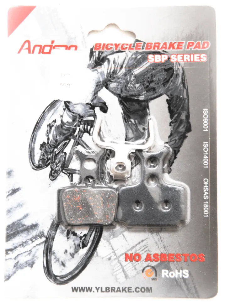 Колодки гальмові Andson YL-1034 диск. гальмо до-кт (Formula The one, R1, Mega) (5589541)