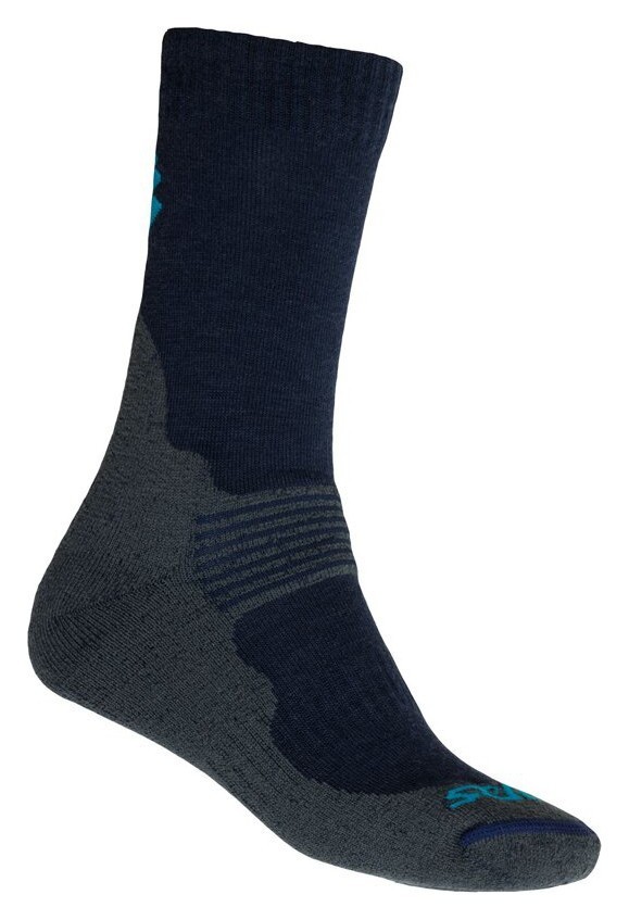 Носки Sensor Expedition Merino black/red 13200081, SU41EM-black-red