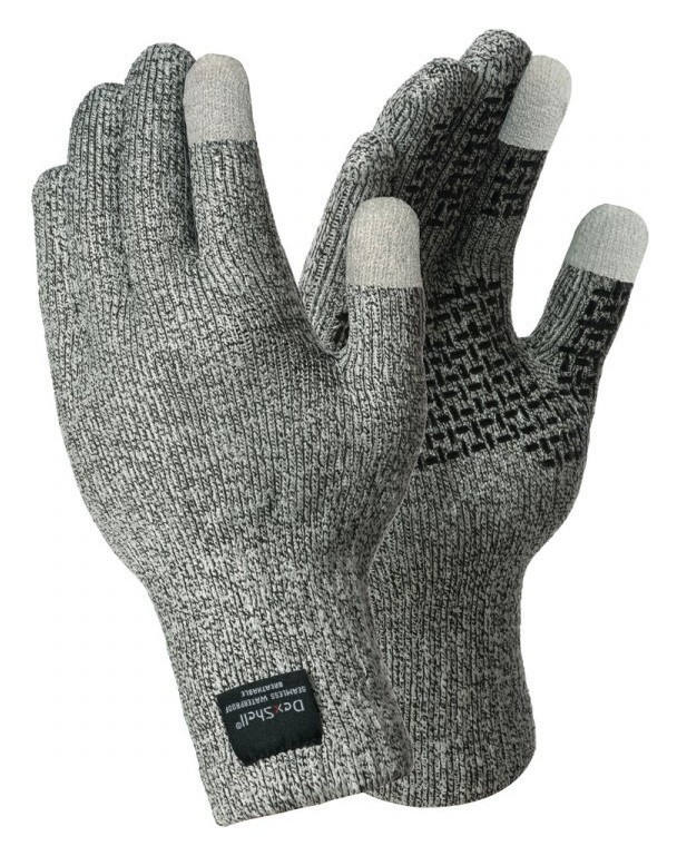 Перчатки водонепроницаемые Dexshell Techshield, p-p XL, с белыми пальцами.