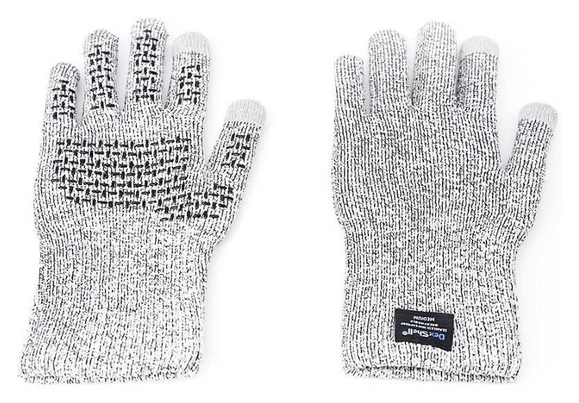 Перчатки водонепроницаемые Dexshell Techshield, p-p XL, с белыми пальцами.