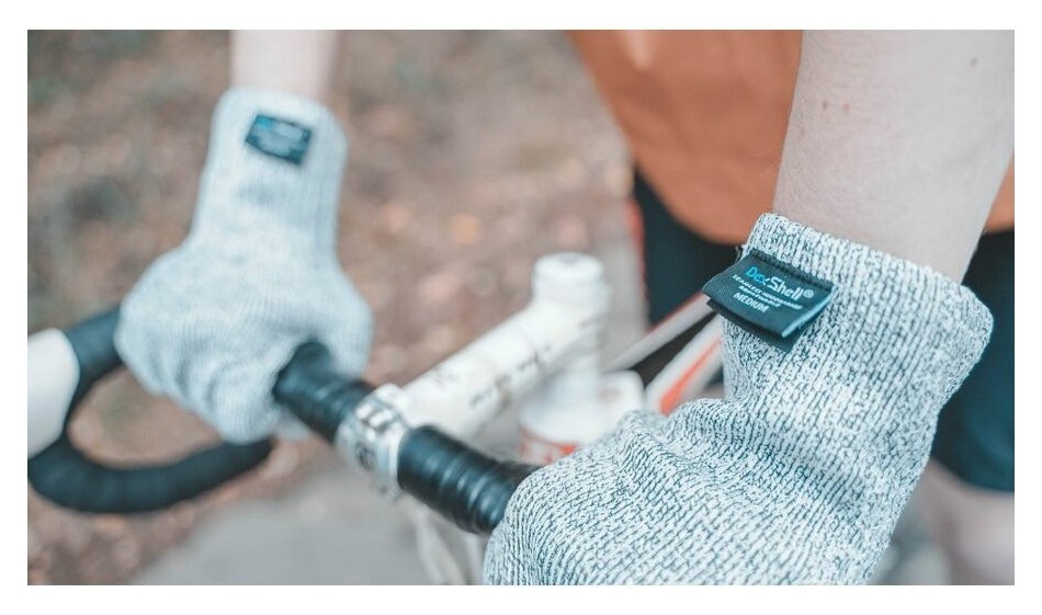 Перчатки водонепроницаемые Dexshell Techshield, p-p XL, с белыми пальцами.